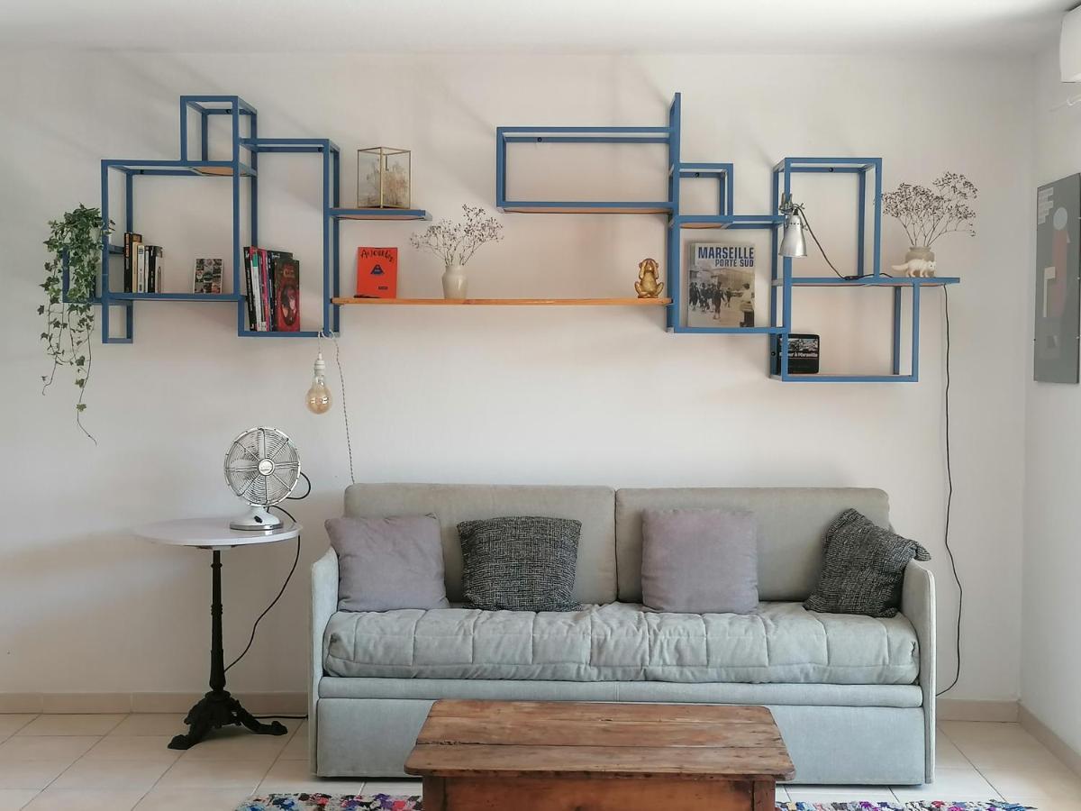 Marseille : Joli T2 mer et collines + terrasse Extérieur photo